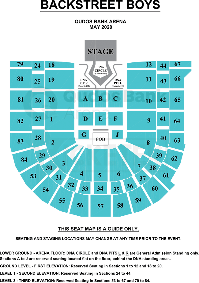 Allphones Arena Seating Map Tickets For Sport, Concerts, Theatre, Arts, Family Events, Comedy,  Festivals | Ticketek Australia