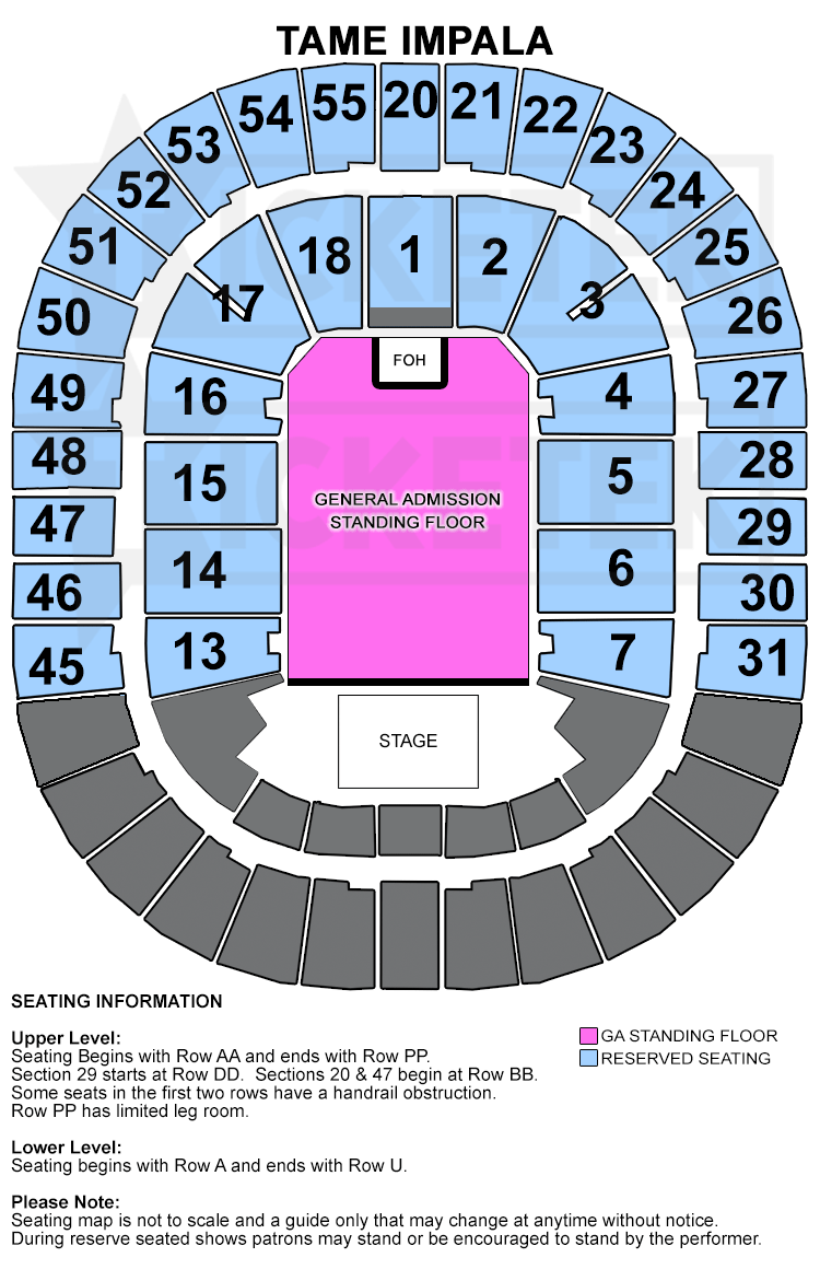 Rod Laver Arena Seating Map Tickets For Sport, Concerts, Theatre, Arts, Family Events, Comedy,  Festivals | Ticketek Australia
