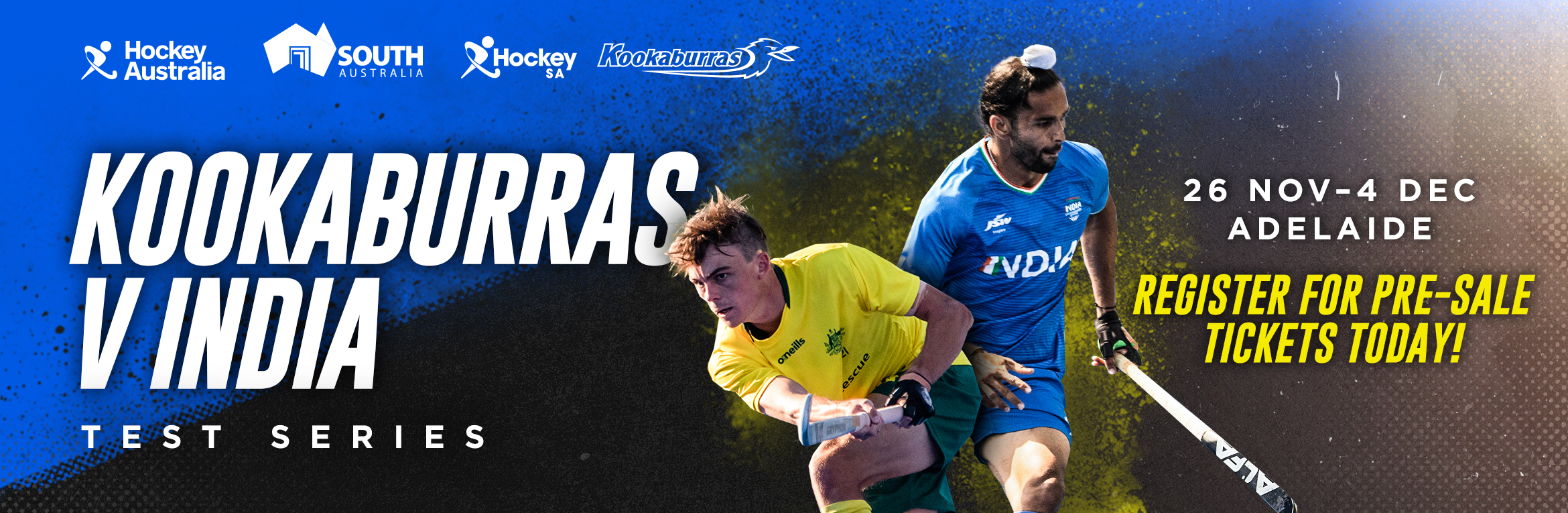 Kookaburras v India Test Series (Waitlist)