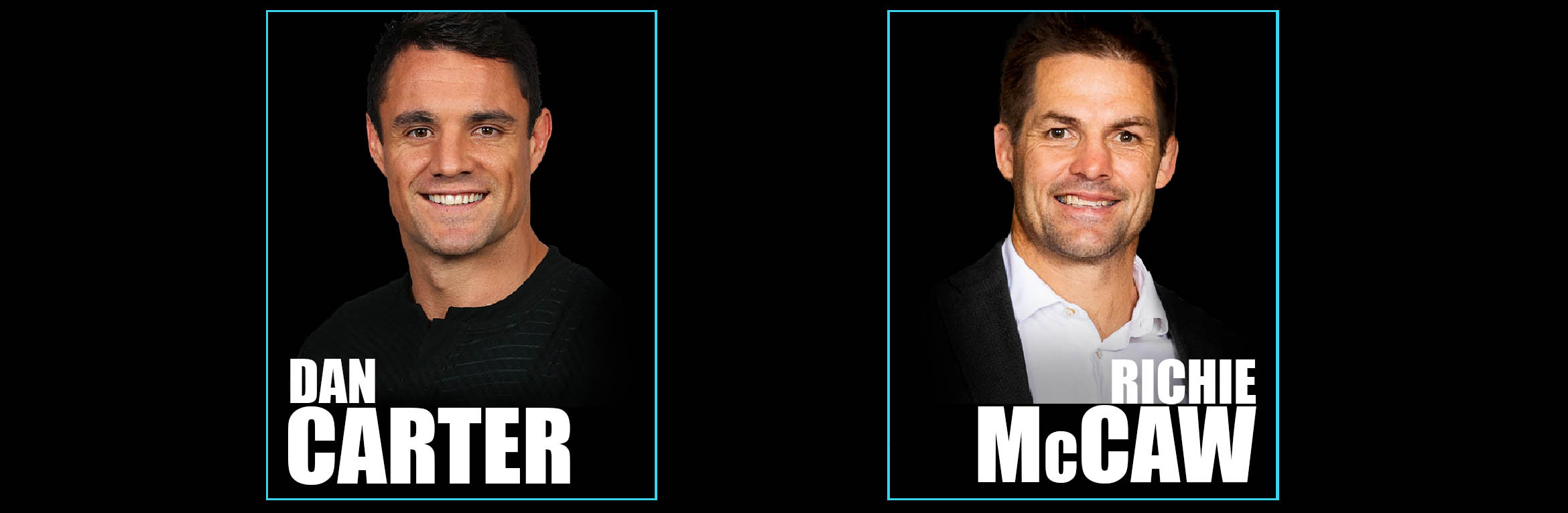 Richie McCaw and Dan Carter Lunch