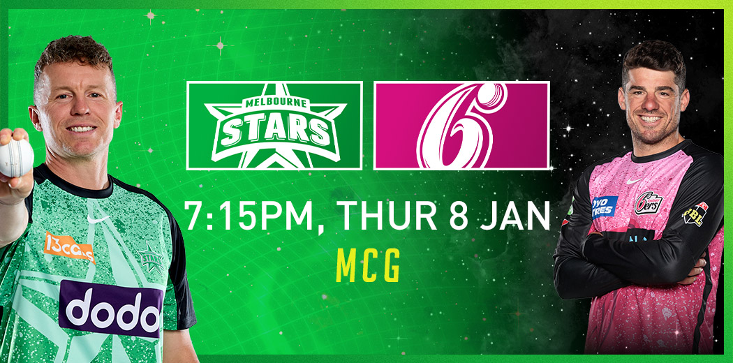 Melbourne Stars v Sydney Sixers
