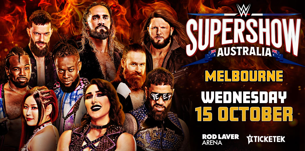 WWE Supershow Australia tickets Rod Laver Arena Ticketek Australia