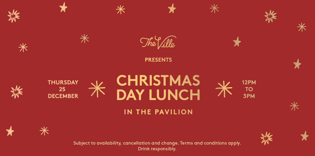 Christmas Day Lunch in The Pavilion