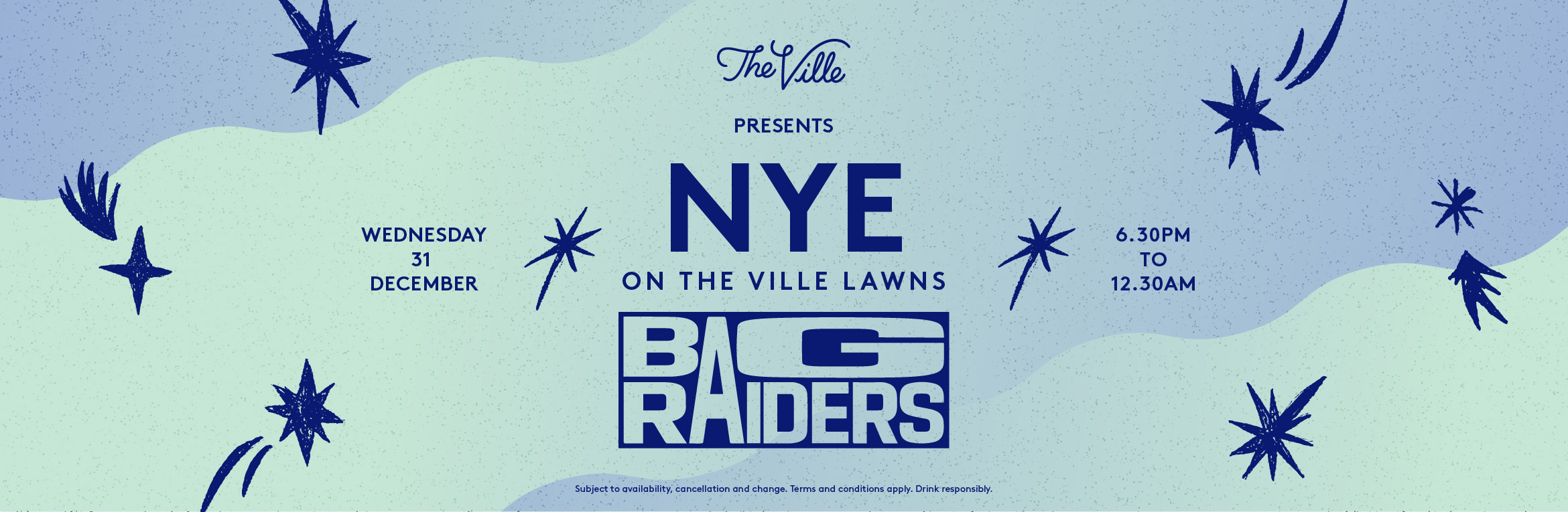 NYE on The Ville Lawns