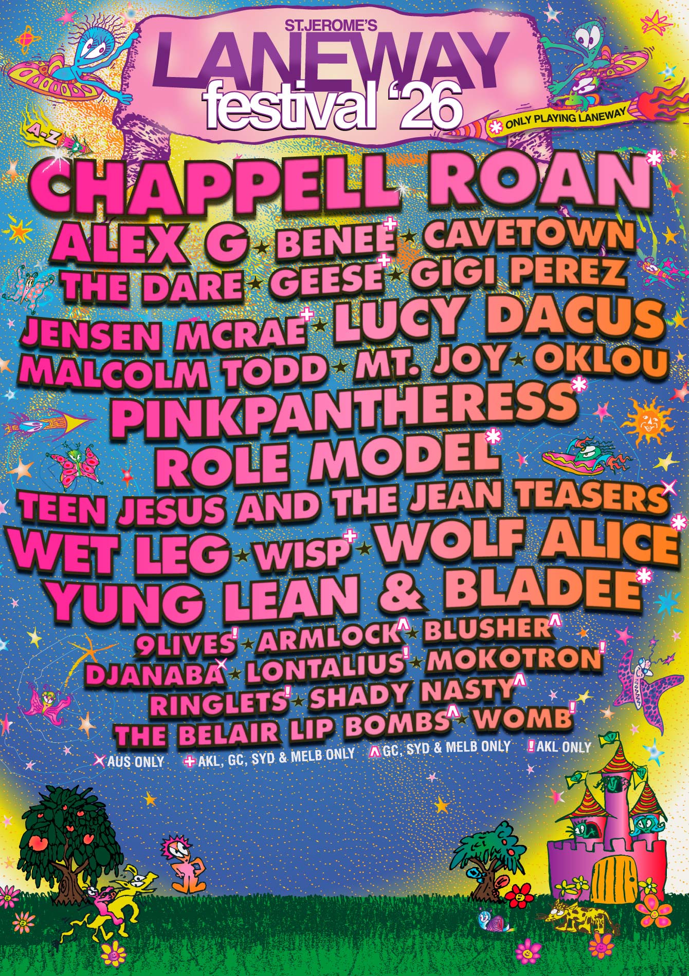 Laneway Festival 2026 Gold Coast