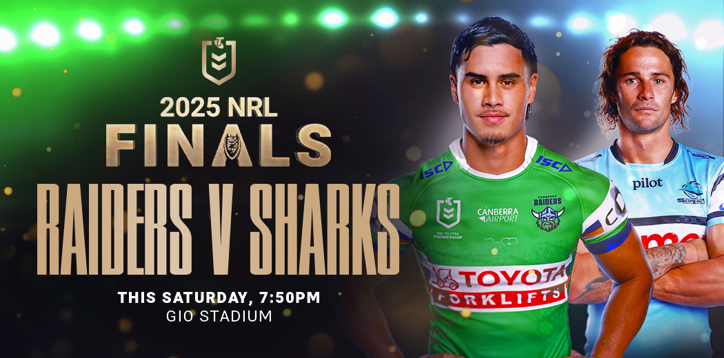 Canberra Raiders v Cronulla-Sutherland Sharks