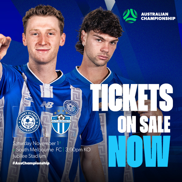 Sydney Olympic FC v South Melbourne FC