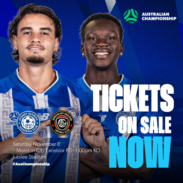 Sydney Olympic FC v Moreton City Excelsior FC