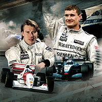 Mika Häkkinen & David Coulthard