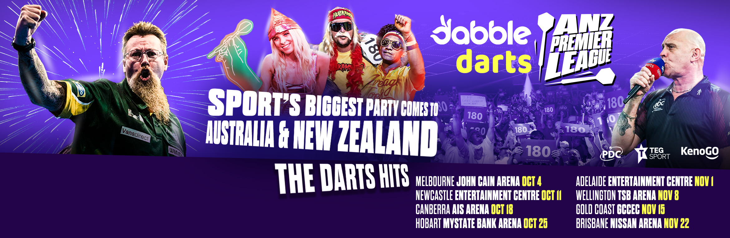 Dabble Darts ANZ Premier League