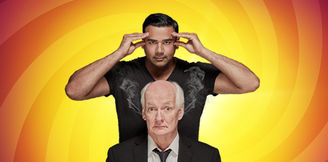 Colin Mochrie and Asad Mecci