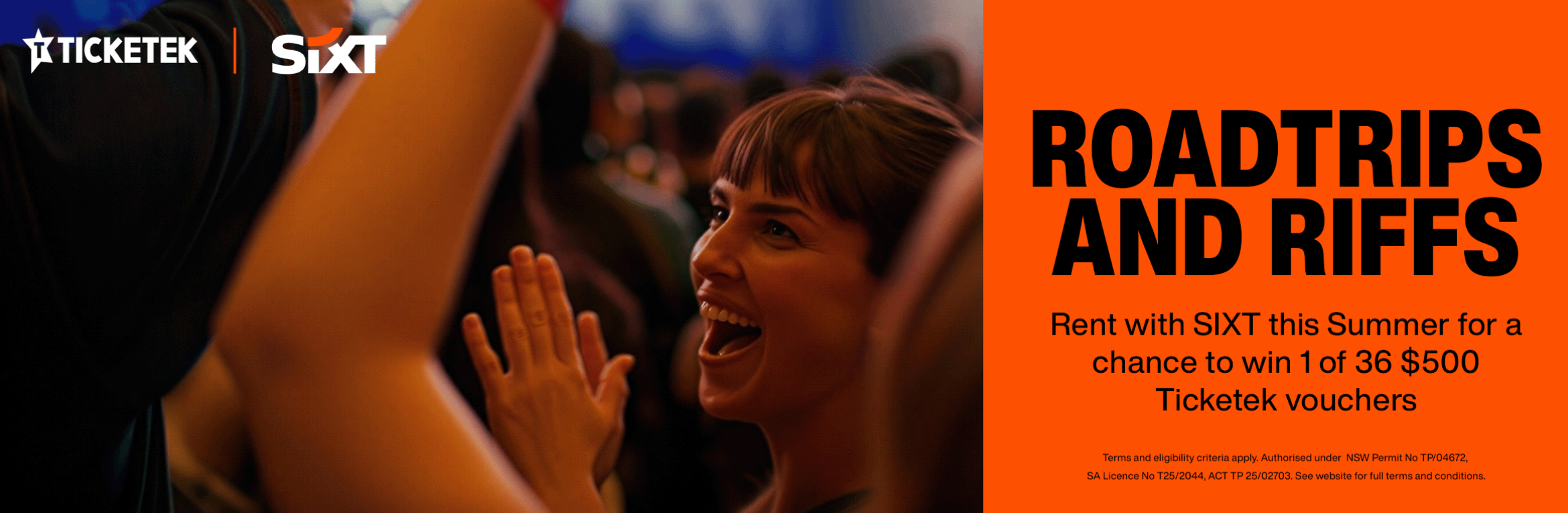 Summer of SIXT x Ticketek