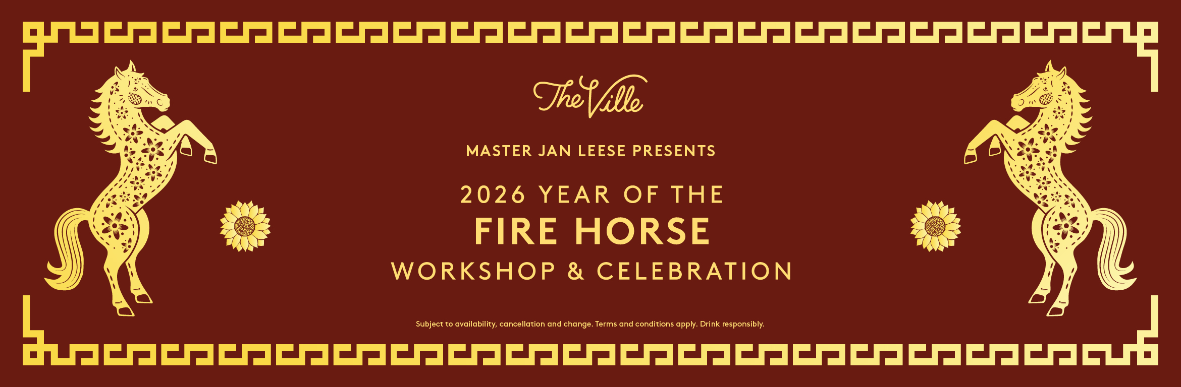 2026 Year of the Fire Horse Workshop & Celebration