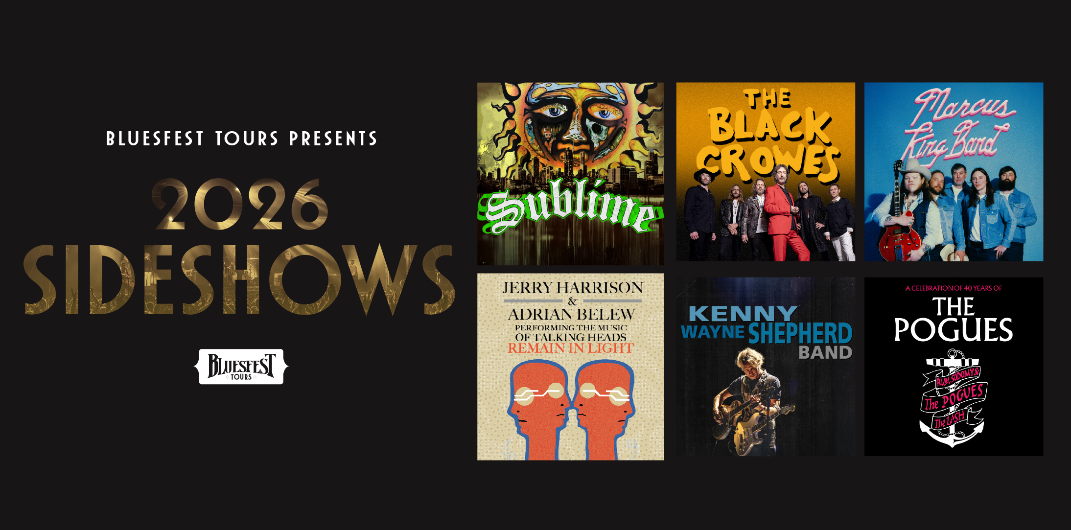 Bluesfest Sideshows 2026