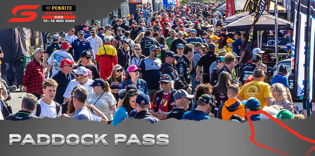 Penrite Oil Sandown 500: Paddock Pass