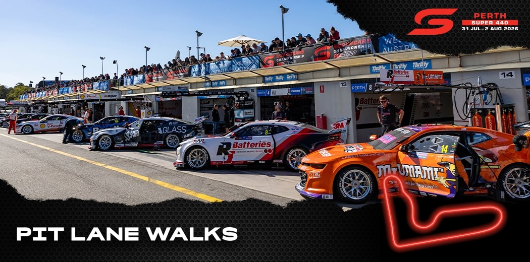 Perth Super440 - Pit Lane Walk