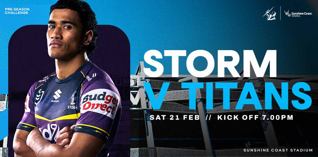 Melbourne Storm v Gold Coast Titans Pre Season