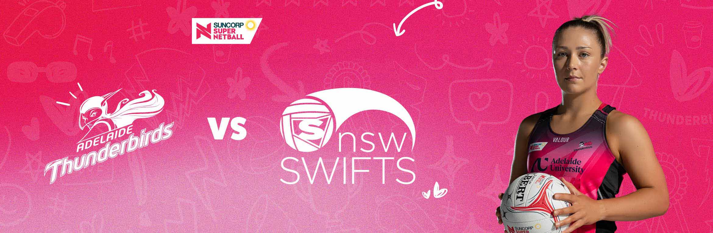 Adelaide Thunderbirds v NSW Swifts