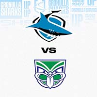 NRL Cronulla Sharks v New Zealand Warriors