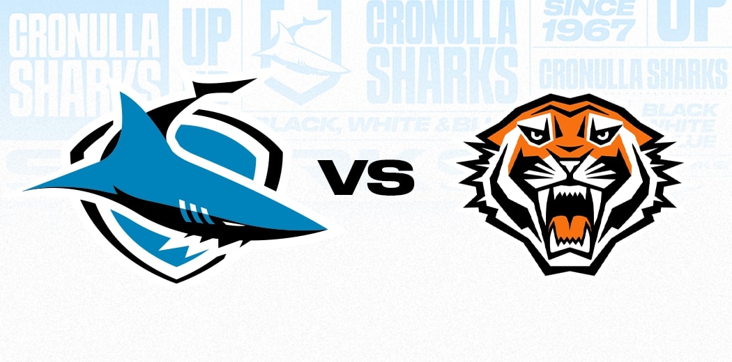 NRL Cronulla Sharks v Wests Tigers