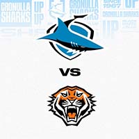 NRL Cronulla Sharks v Wests Tigers