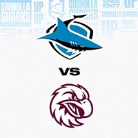 NRL Cronulla Sharks v Manly Warringah Sea Eagles
