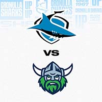 NRL Cronulla Sharks v Canberra Raiders