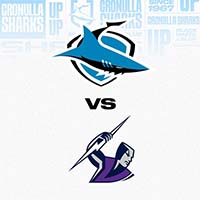 NRL Cronulla Sharks v Melbourne Storm