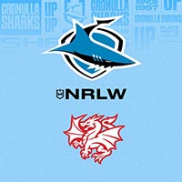 NRLW Cronulla Sharks v St George-Illawarra Dragons