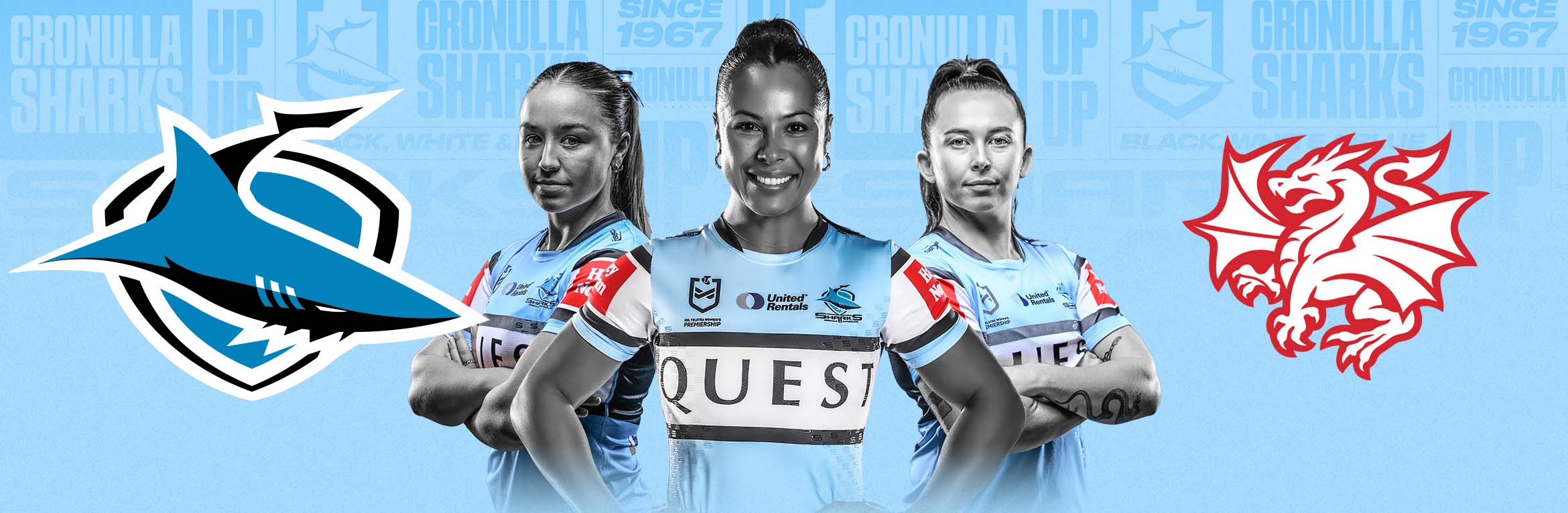 NRLW Cronulla Sharks v St George-Illawarra Dragons