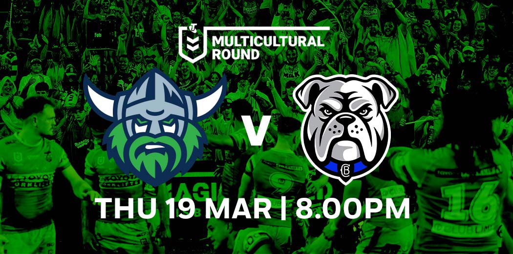 Canberra Raiders v Canterbury-Bankstown Bulldogs