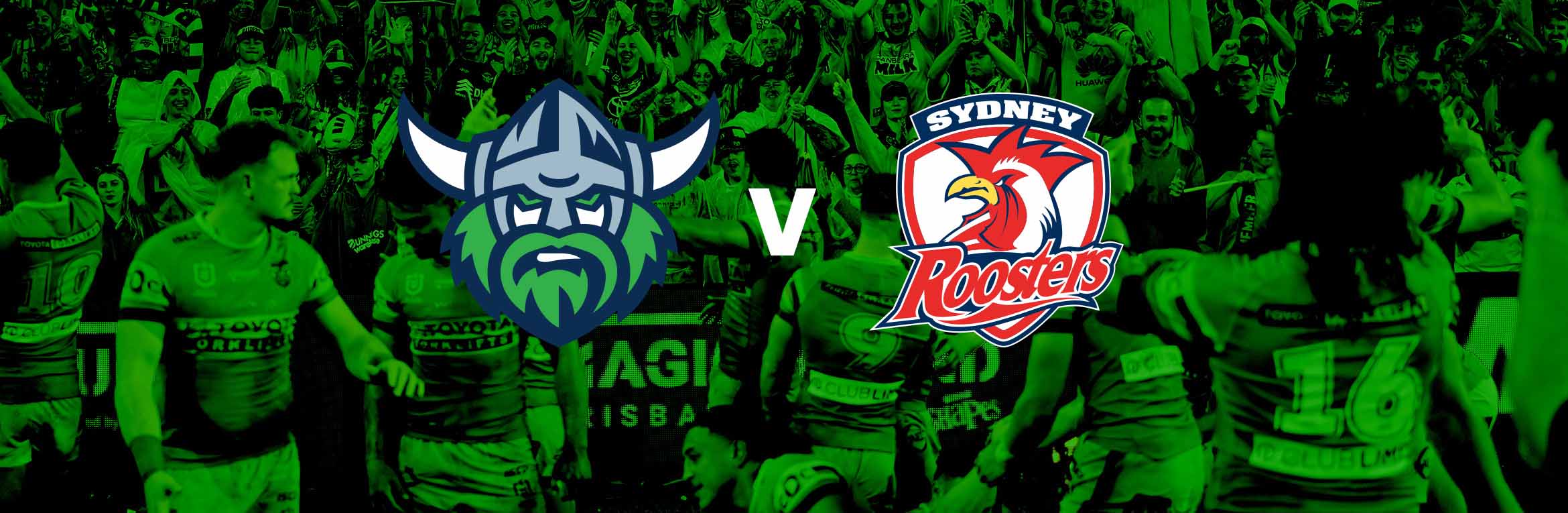 Canberra Raiders v Sydney Roosters