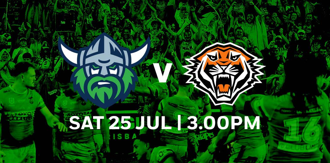 Canberra Raiders v Wests Tigers/Cronulla Sharks