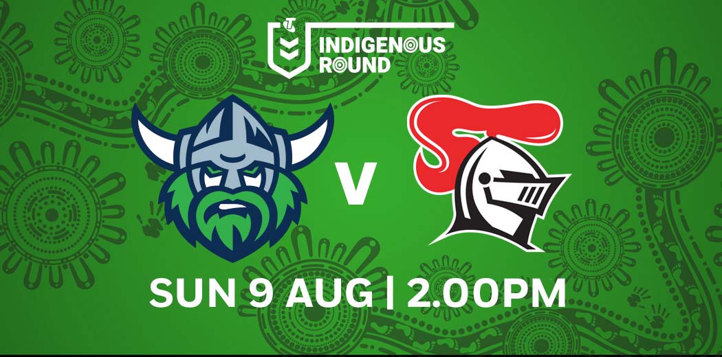 Canberra Raiders v Newcastle Knights