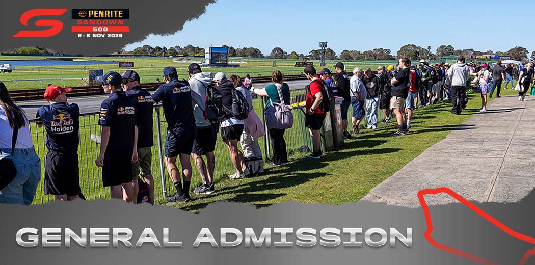 Penrite Oil Sandown 500: General Admission
