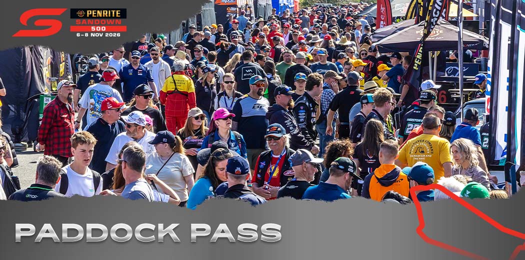 Penrite Oil Sandown 500: Paddock Pass