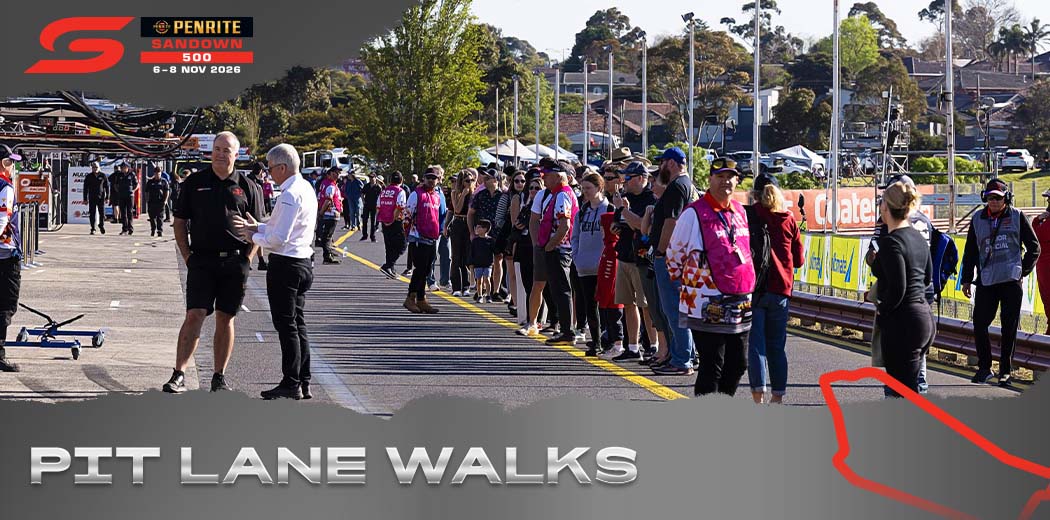 Penrite Oil Sandown 500: Pit Lane Walk