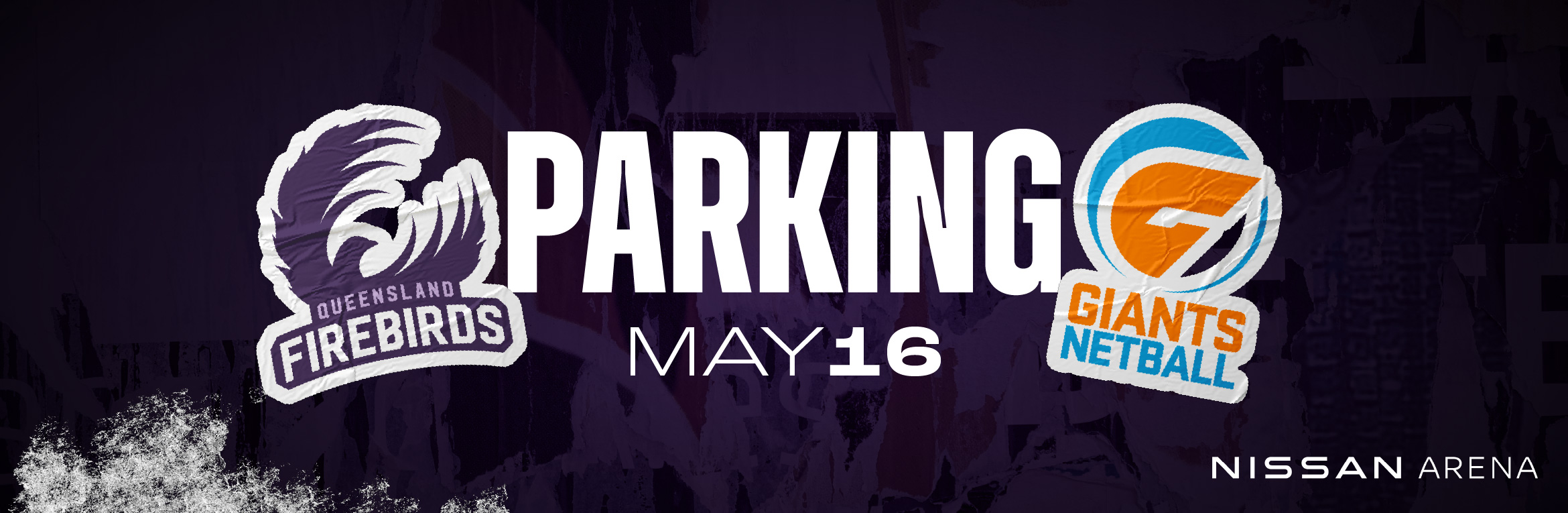 Queensland Firebirds v GIANTS Parking