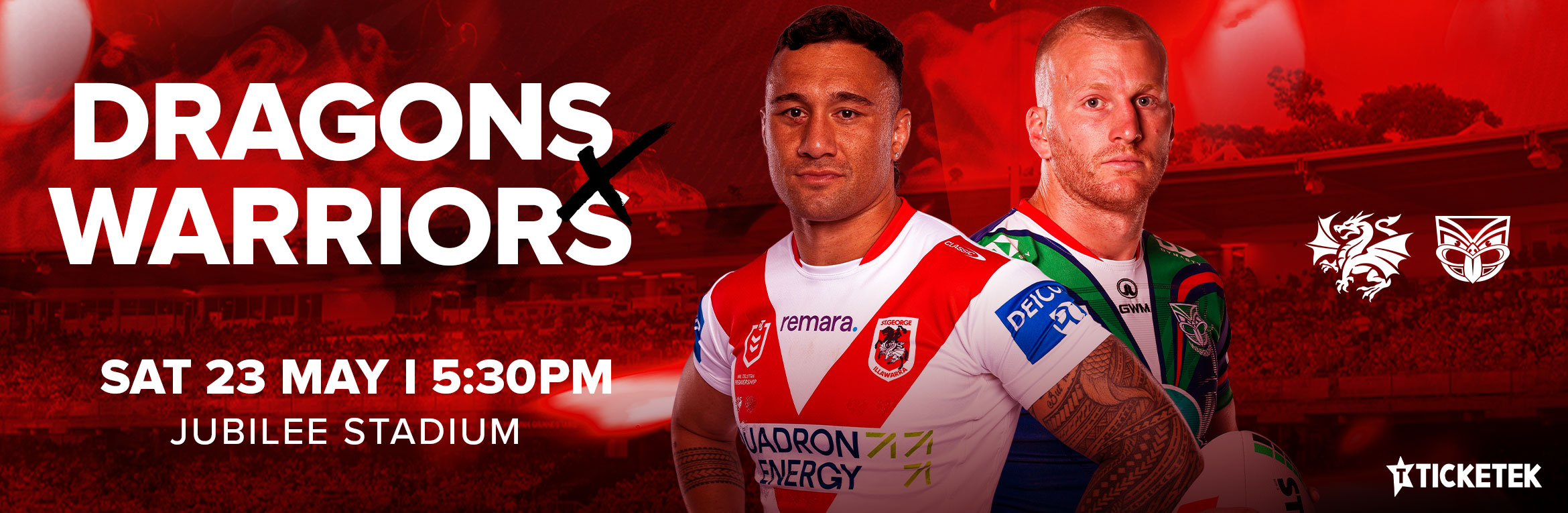 NRL Round 12: Dragons v Warriors