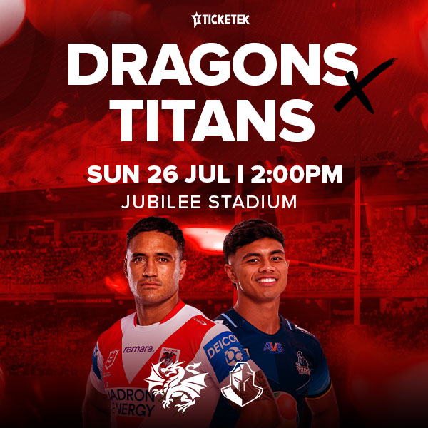 NRL Round 21: Dragons v Titans