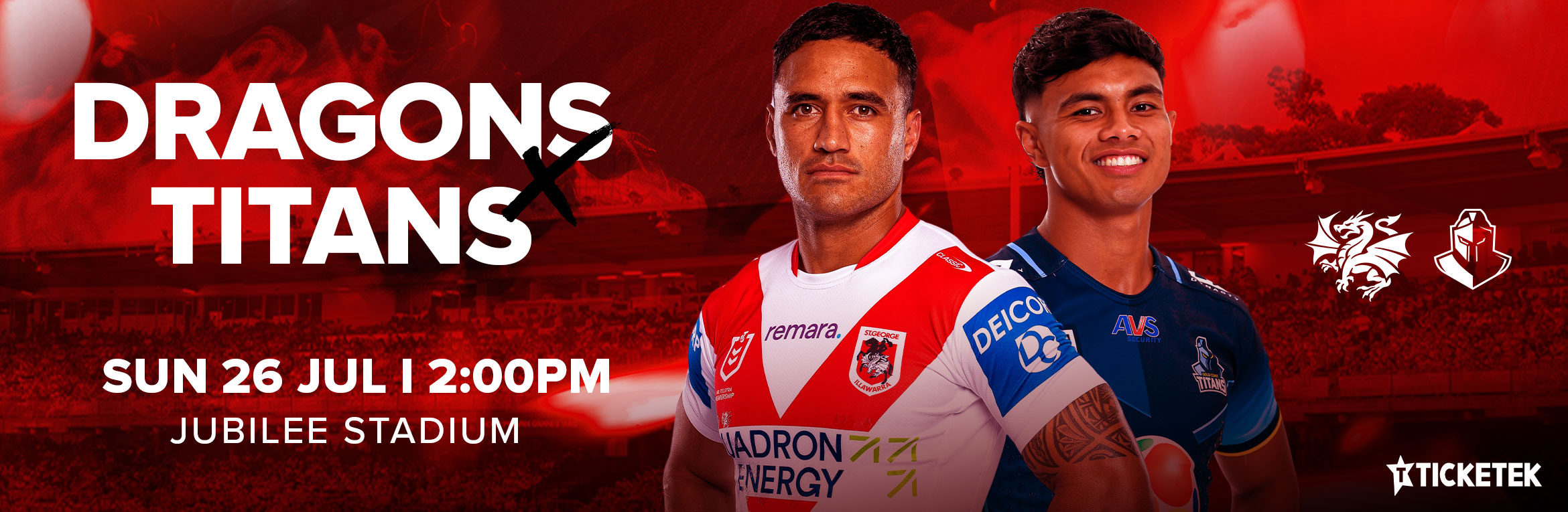 NRL Round 21: Dragons v Titans