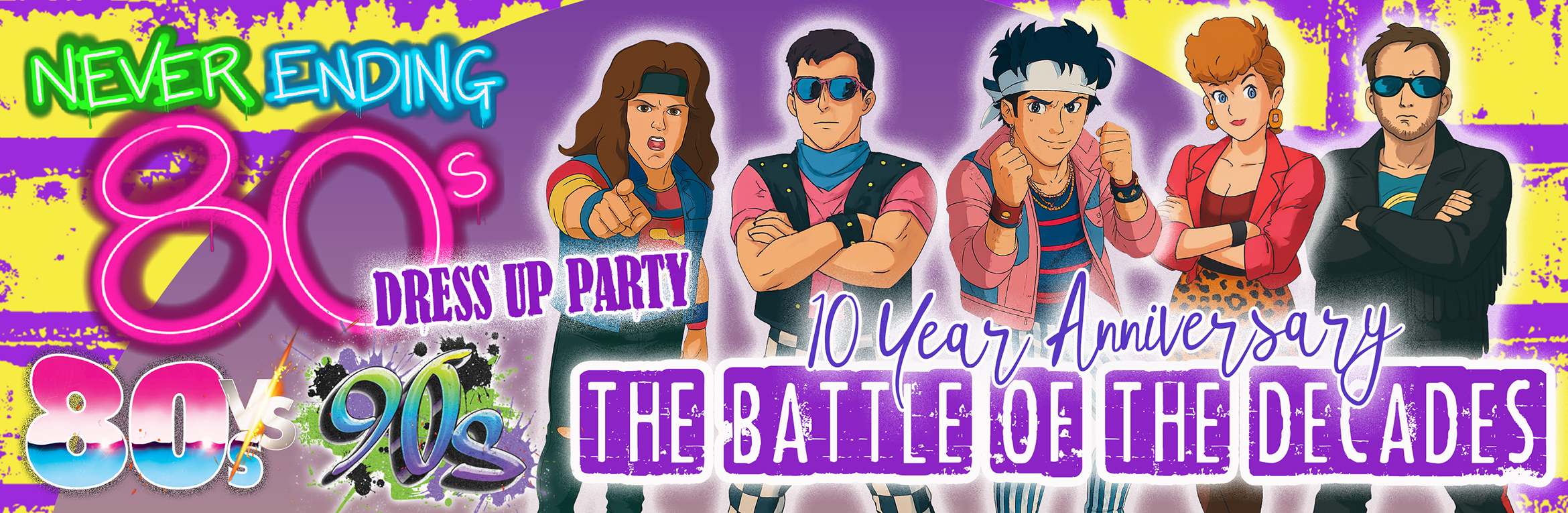 NEVER ENDING 80s vs 90s - Battle Of The Decades