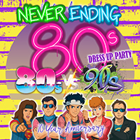 NEVER ENDING 80s vs 90s - Battle Of The Decades