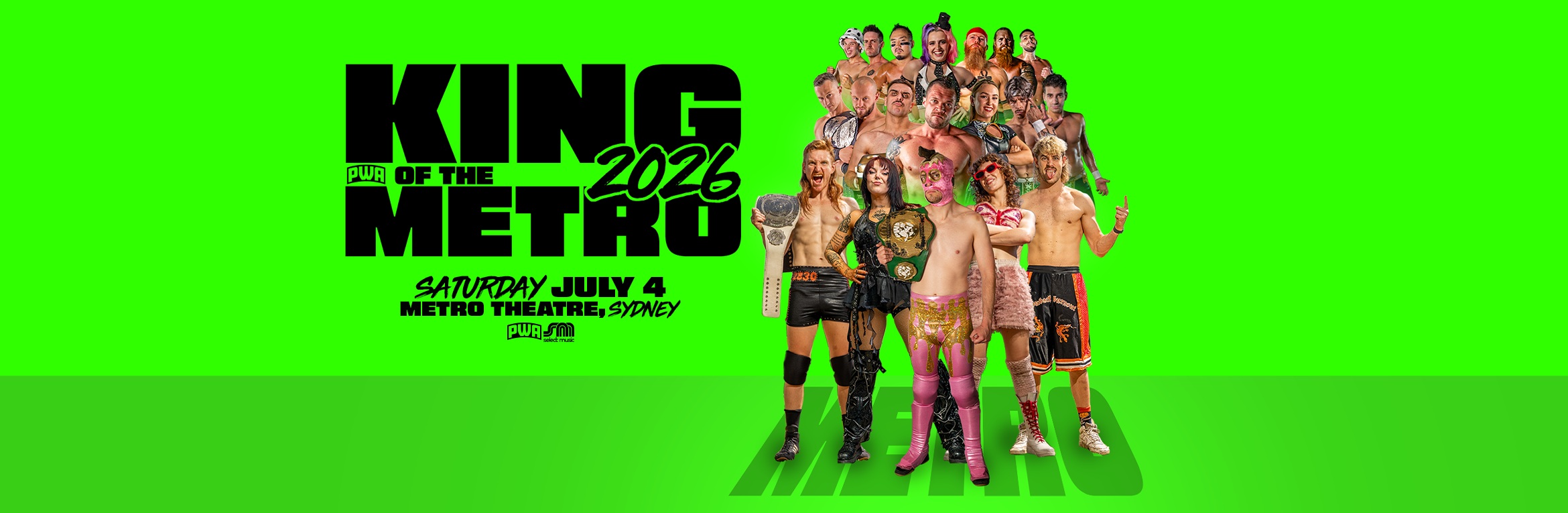 Pro Wrestling Australia: King of the Metro 2026