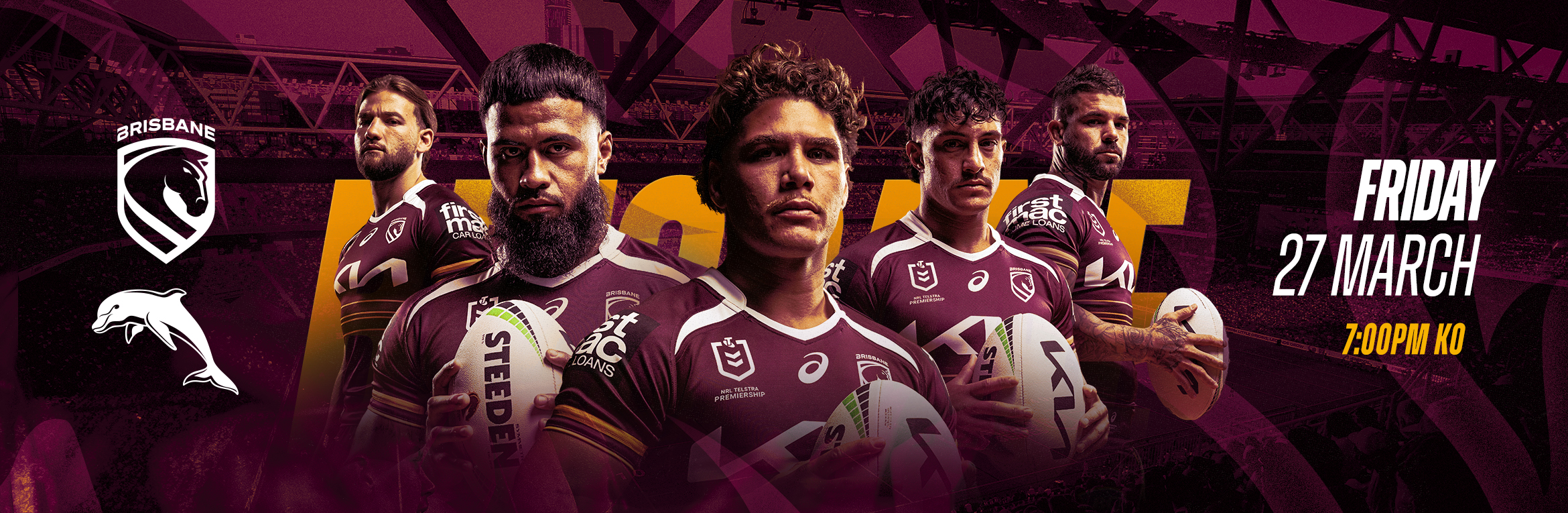 Brisbane Broncos v Dolphins