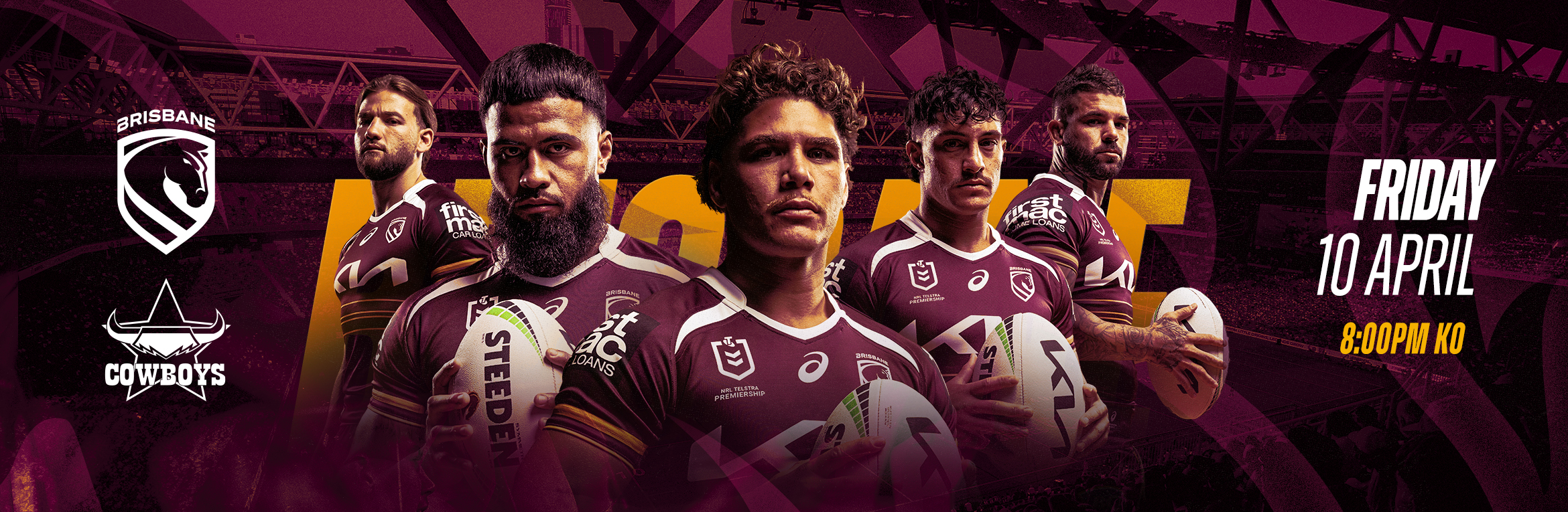Brisbane Broncos v North Queensland Cowboys