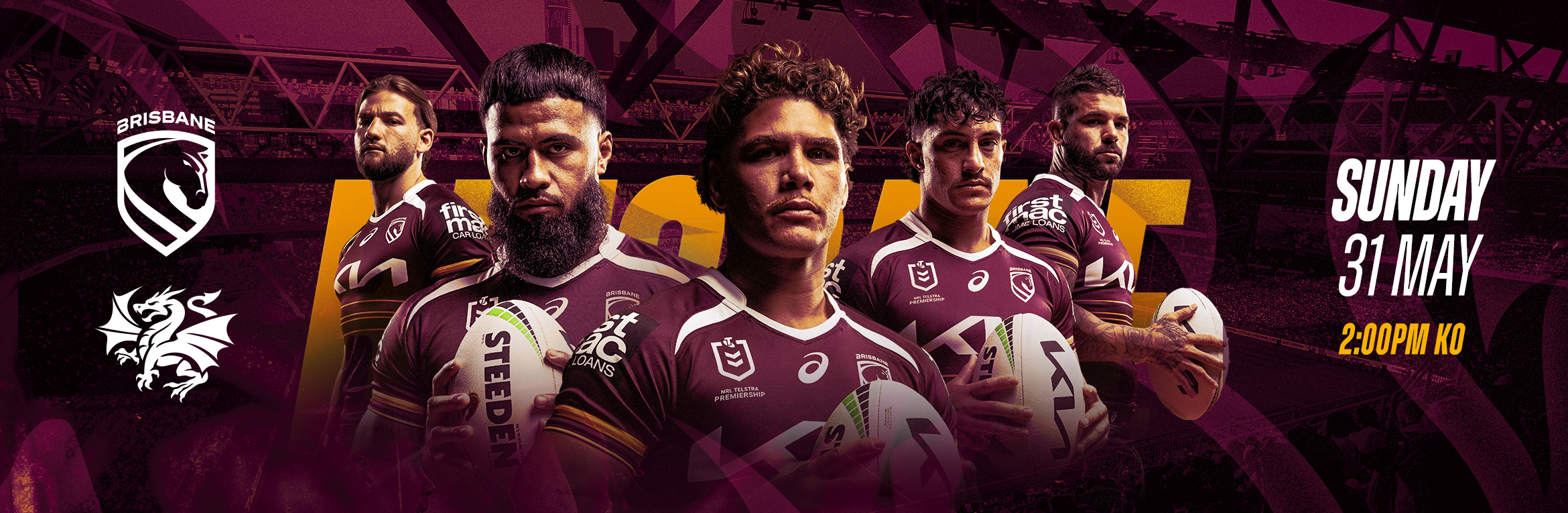 Brisbane Broncos v St George Illawarra Dragons