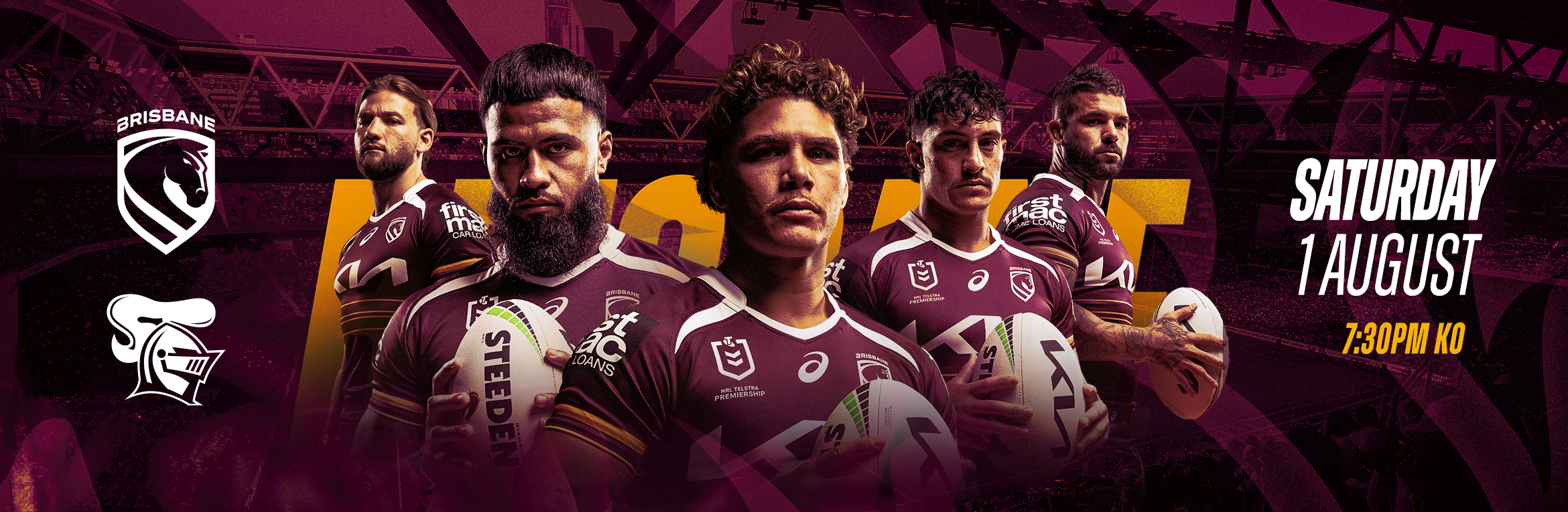 Brisbane Broncos v Newcastle Knights