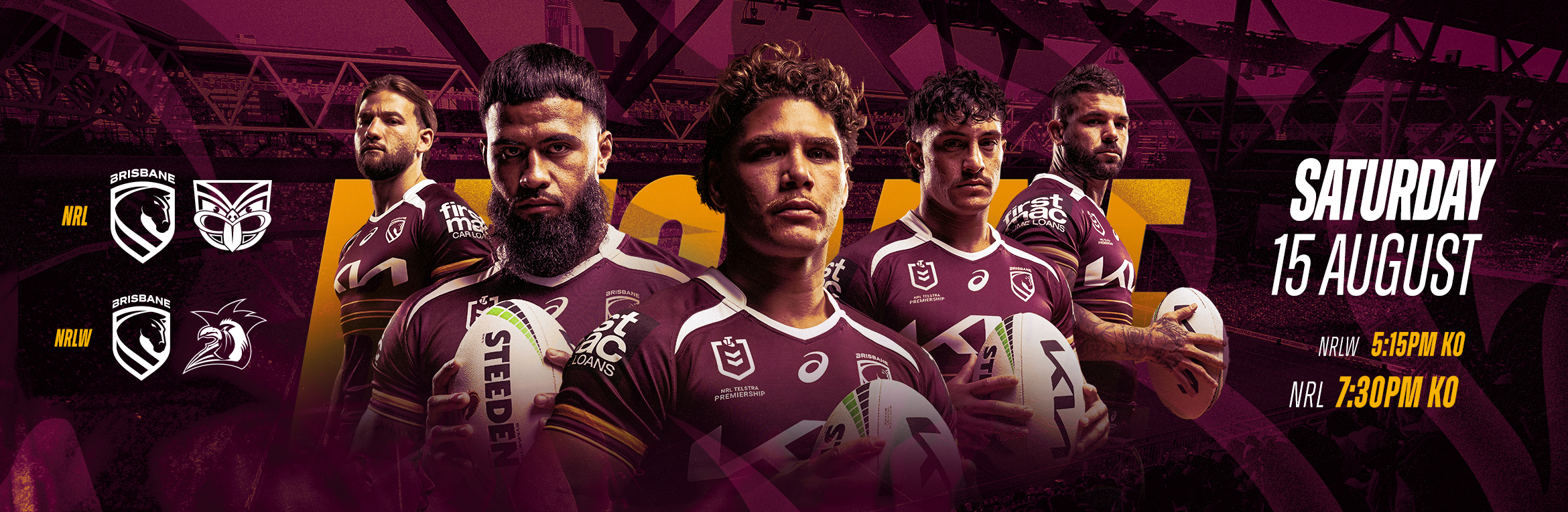 Brisbane Broncos v New Zealand Warriors
