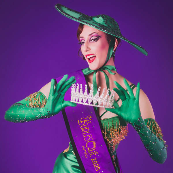 Mx Burlesque WA 2026 live at Astor Theatre in Mount Lawley on June 20, 2026 - Concert poster